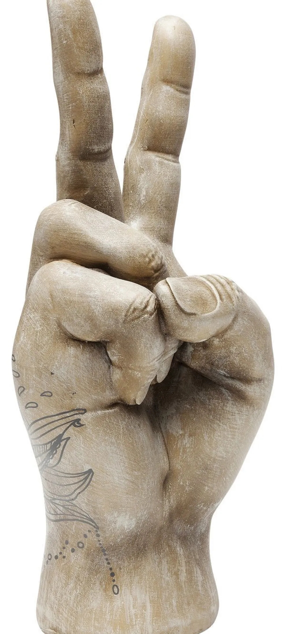 Decofiguur Hand Victory Tattoo Eye 36cm