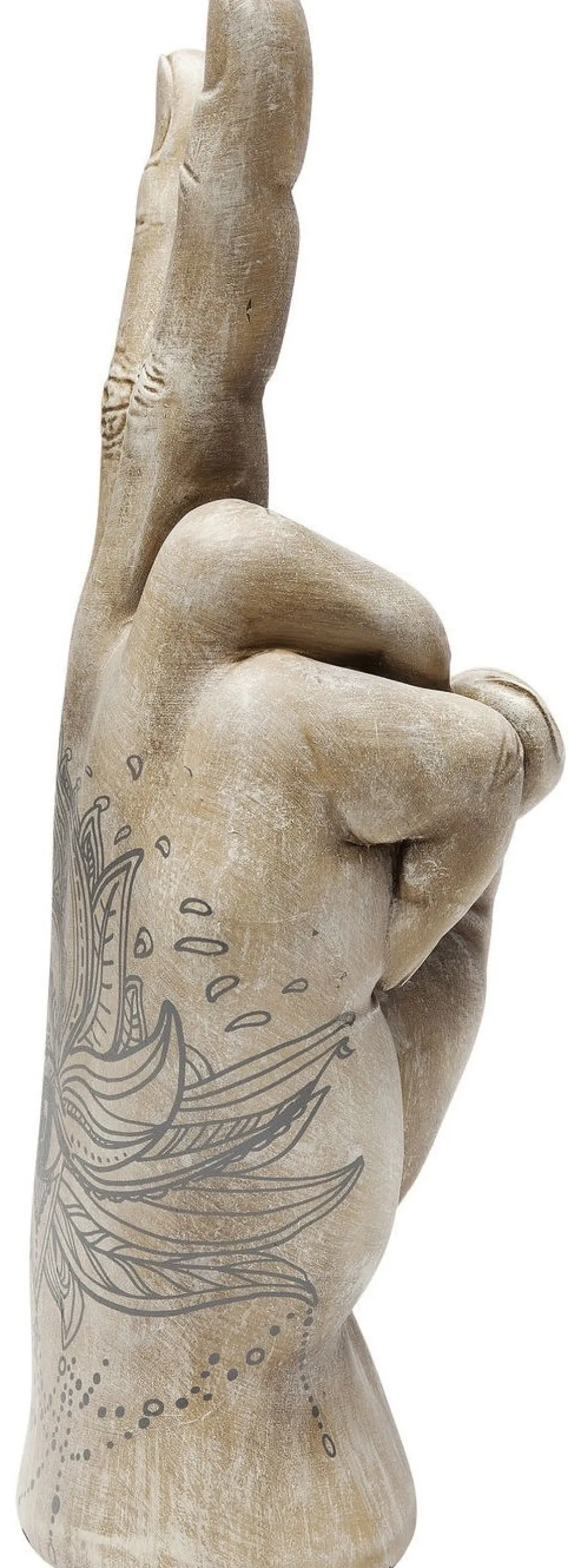 Decofiguur Hand Victory Tattoo Eye 36cm