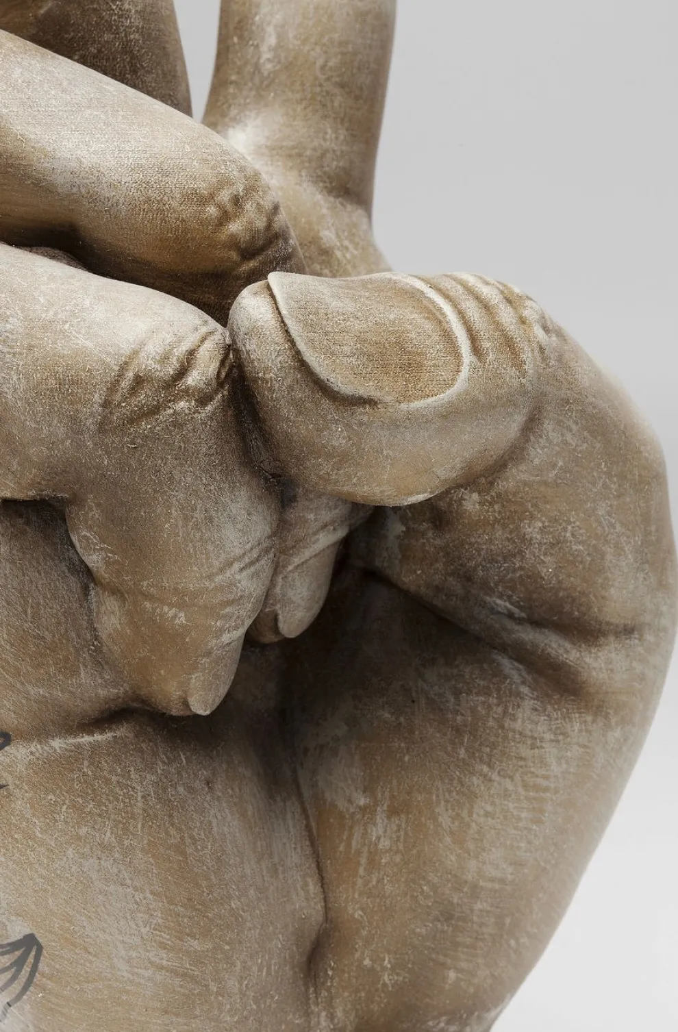 Decofiguur Hand Victory Tattoo Eye 36cm