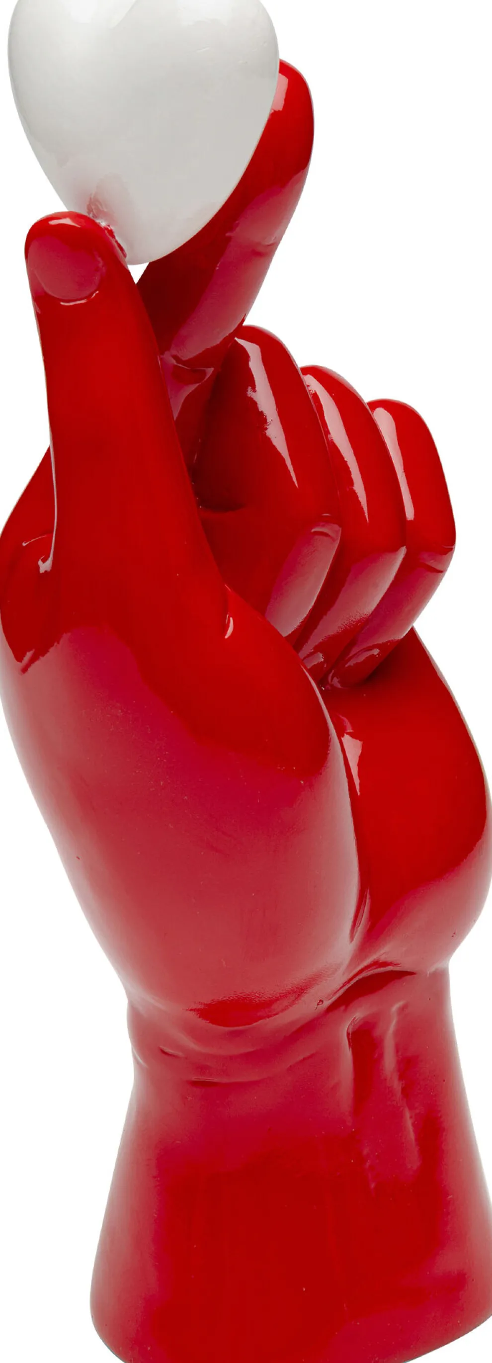 Decofiguur Holding Heart 26cm