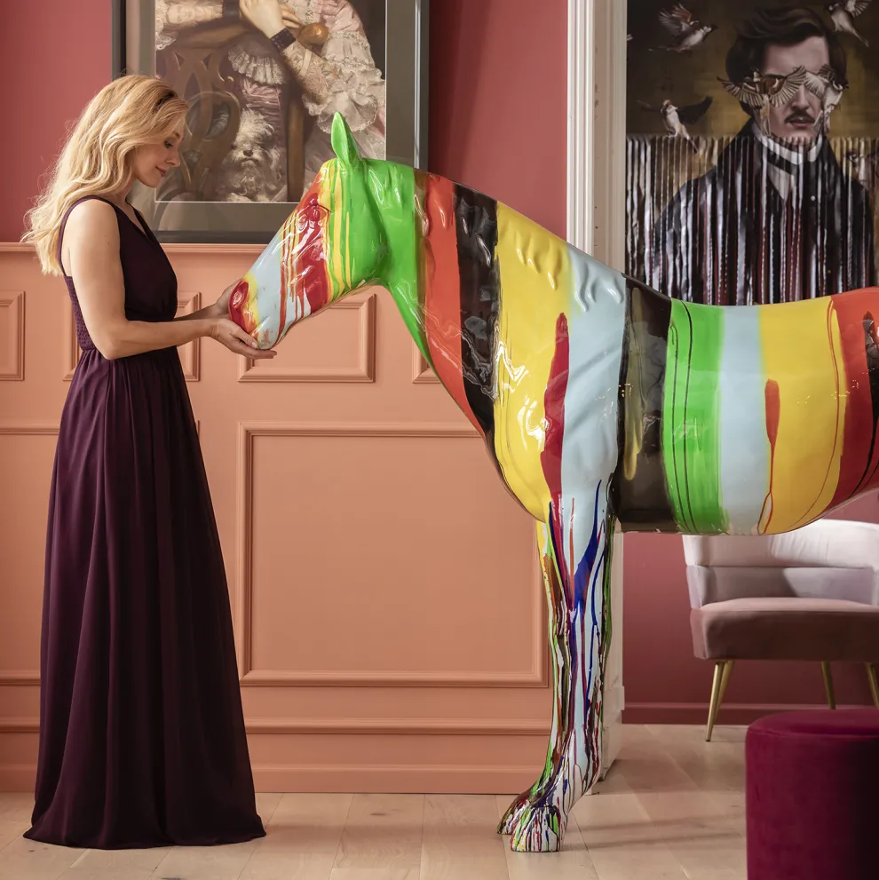 Decofiguur Horse Colore