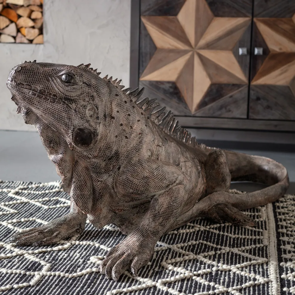 Decofiguur Leguaan 135cm