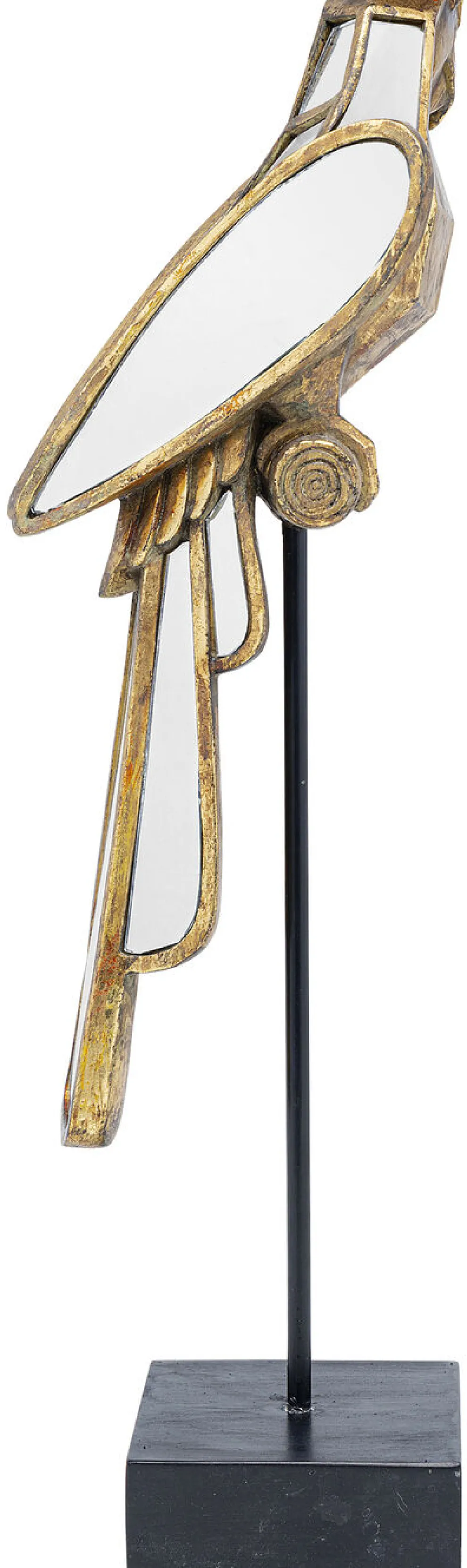 Decofiguur Mirrored Parrot