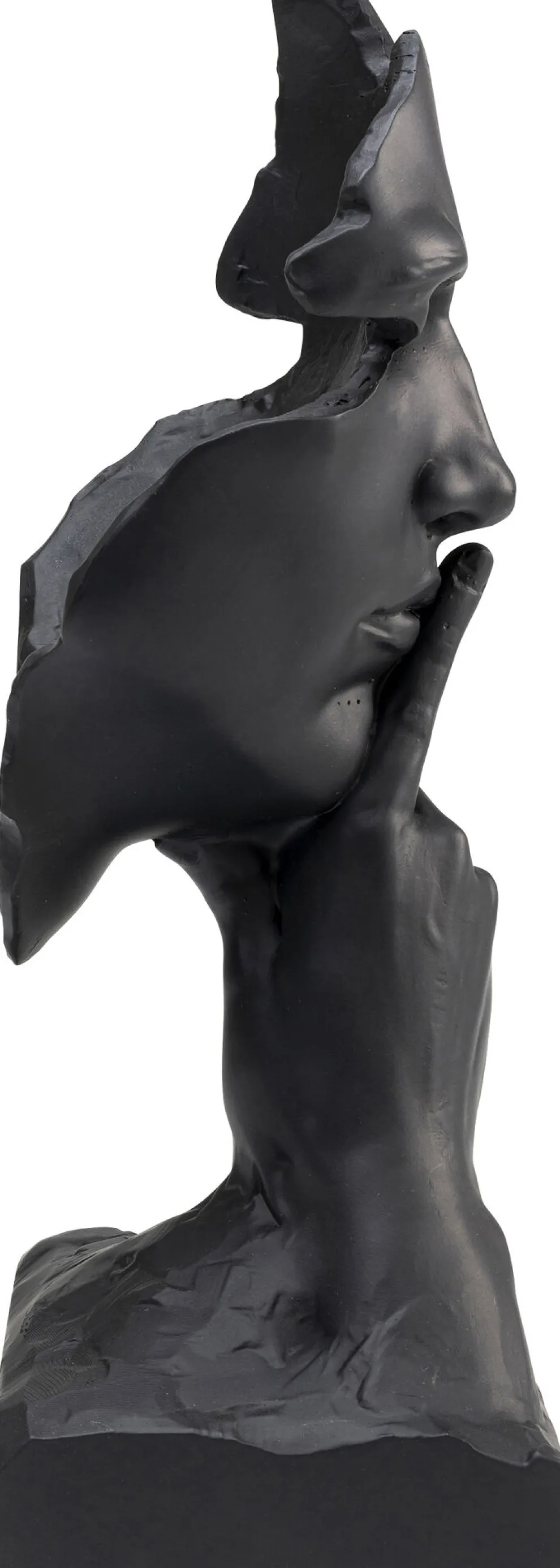 Decofiguur Quiet Face Black 31cm
