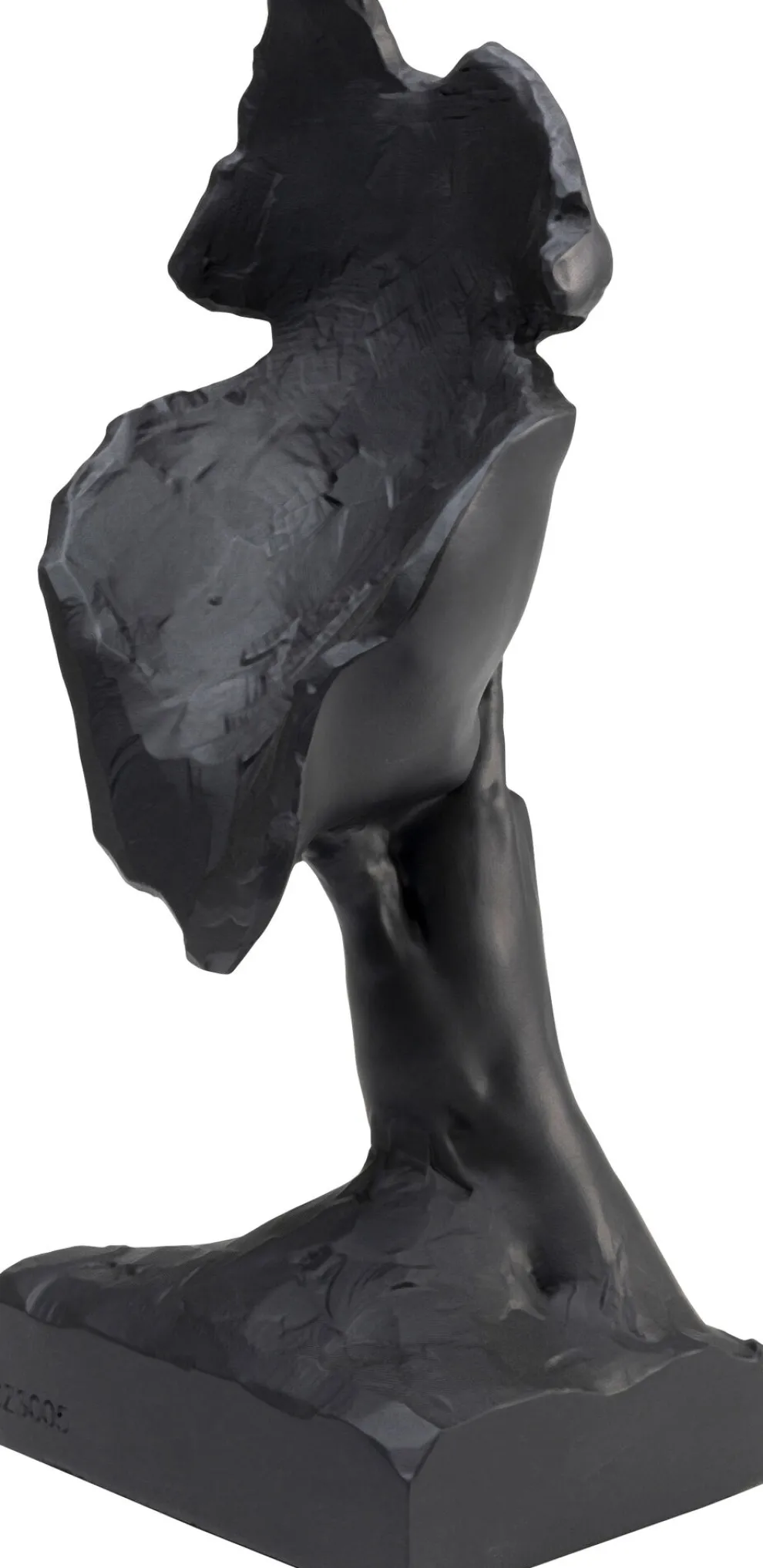 Decofiguur Quiet Face Black 31cm