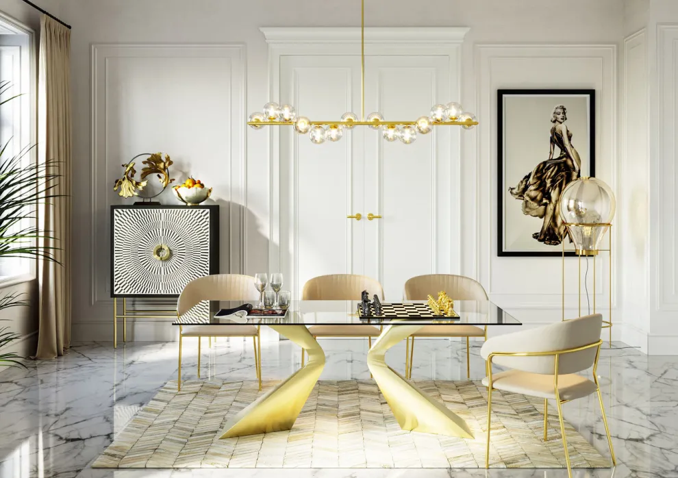 Decofiguur Schaken 60x60cm