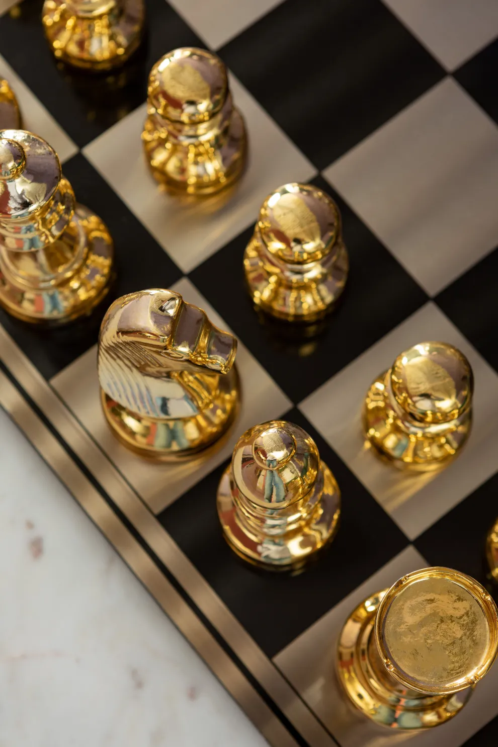 Decofiguur Schaken 60x60cm