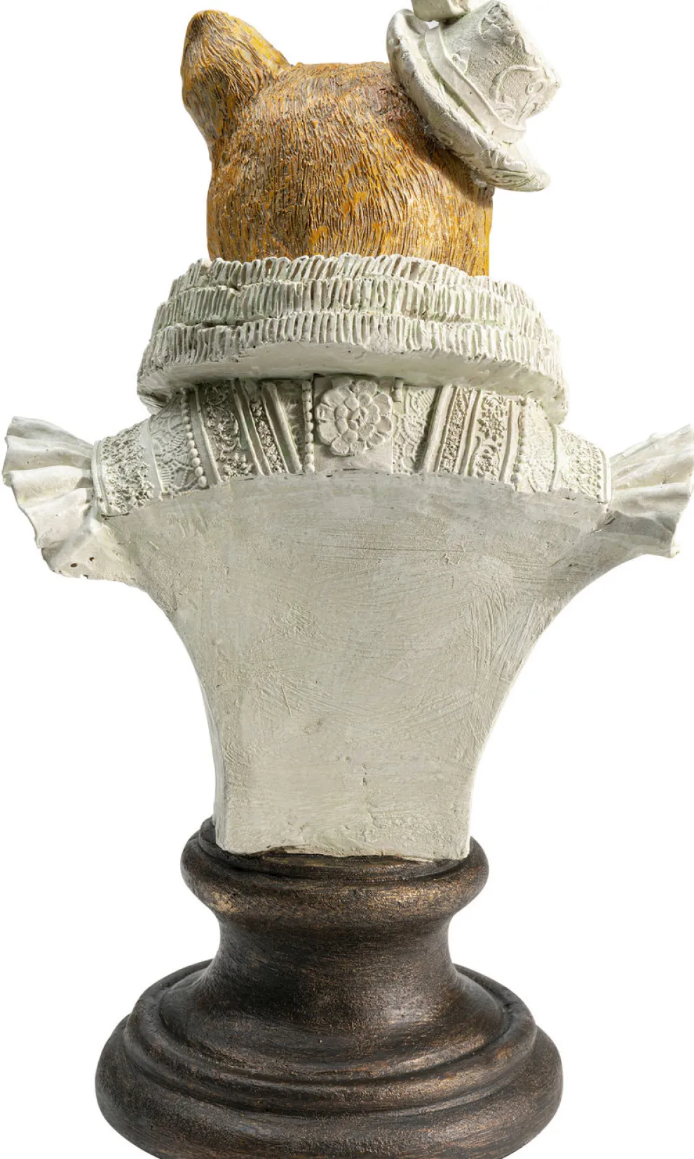 Decofiguur Sir Leopard Wit