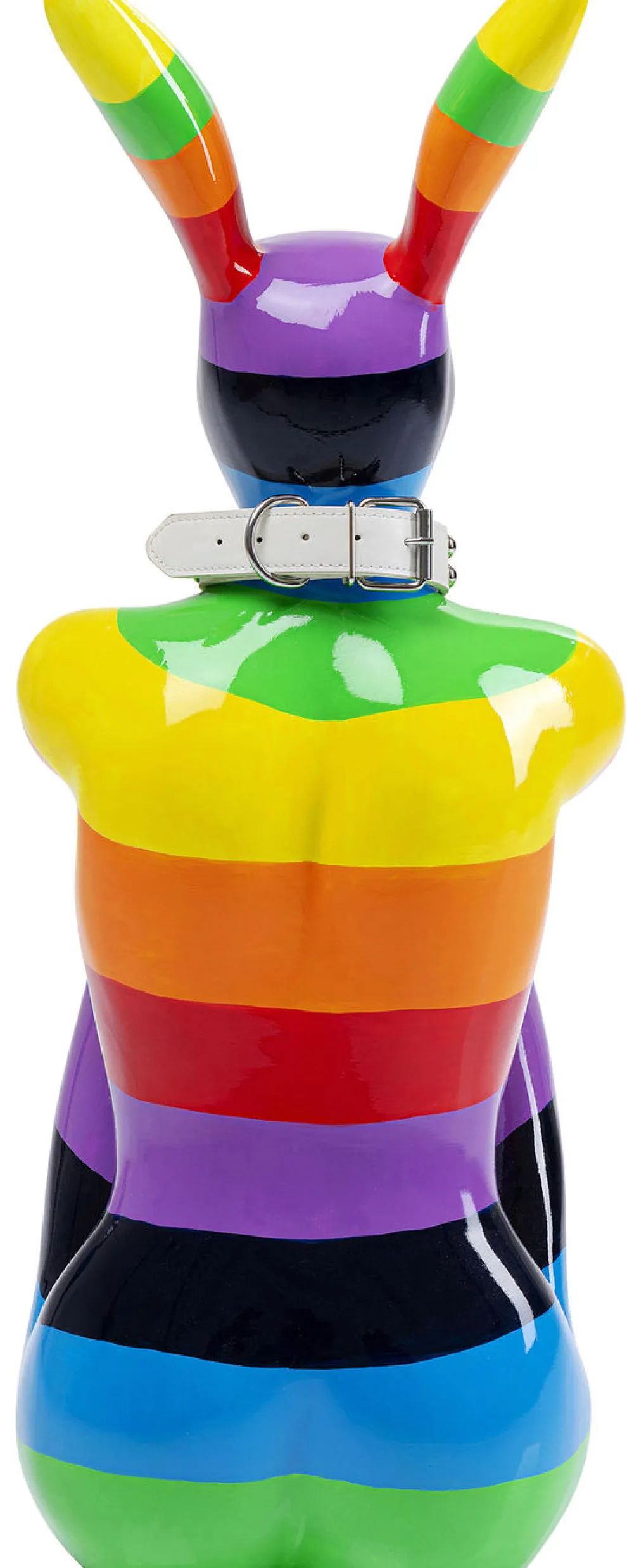 Decofiguur Sitting Rabbit Regenboog 80cm