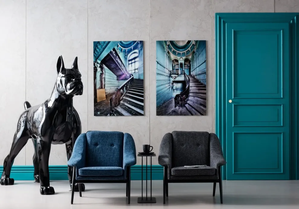 Decofiguur Toto XL Zwart