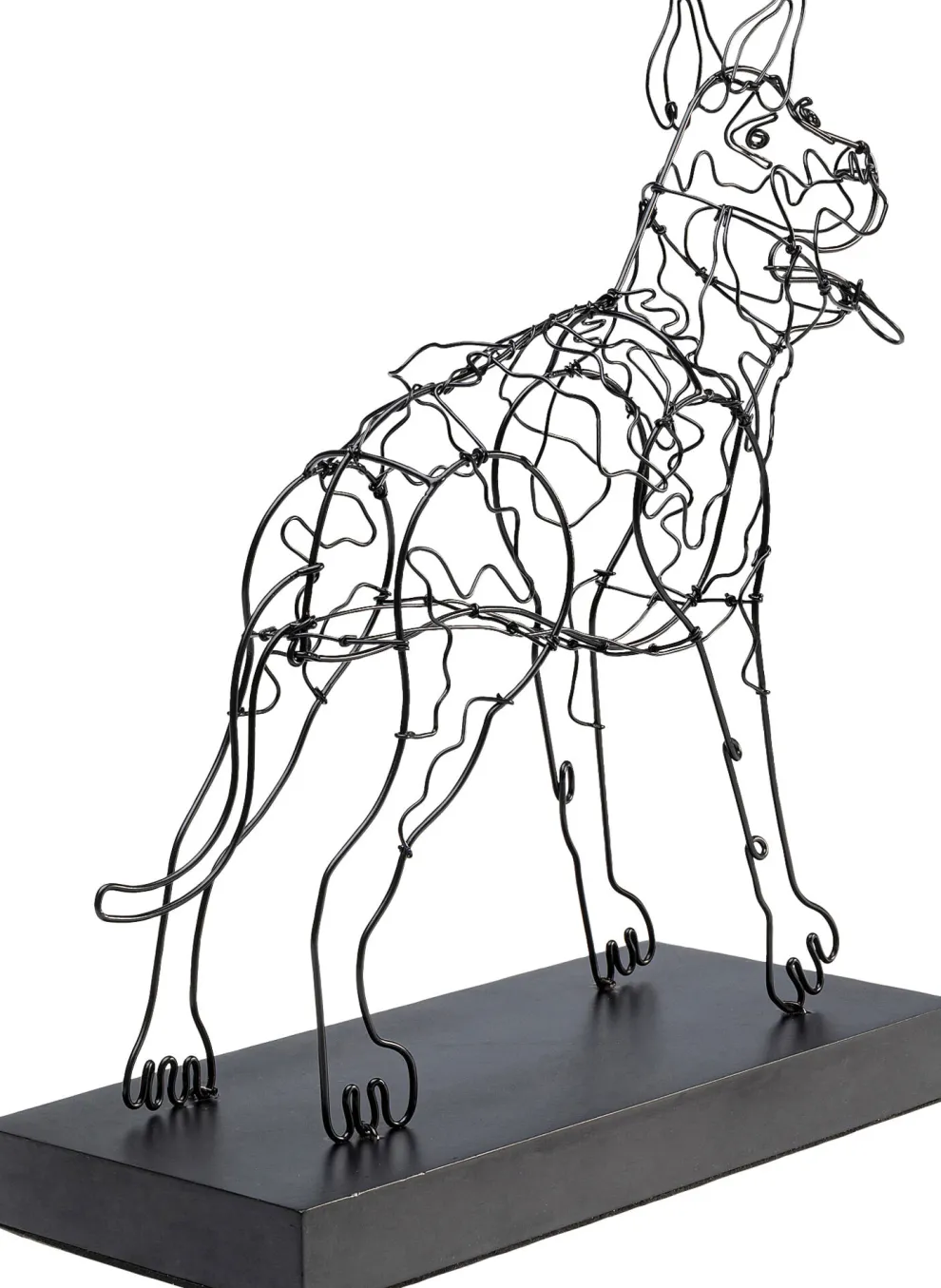 Decofiguur Wire Attack Dog 36cm