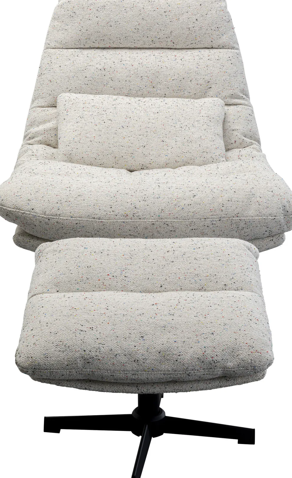 Draaifauteuil + Hocker Columbia