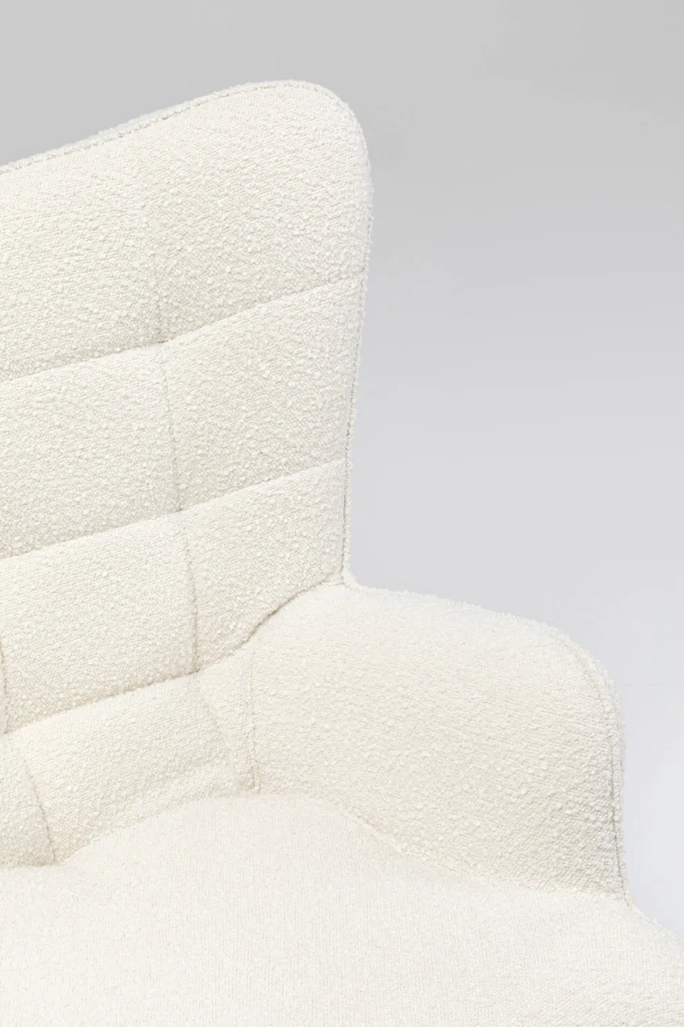 Draaifauteuil Oscar Boucle Cream