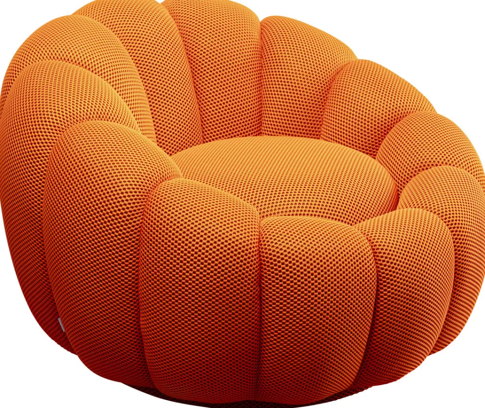 Draaifauteuil Peppo Bloom Orange