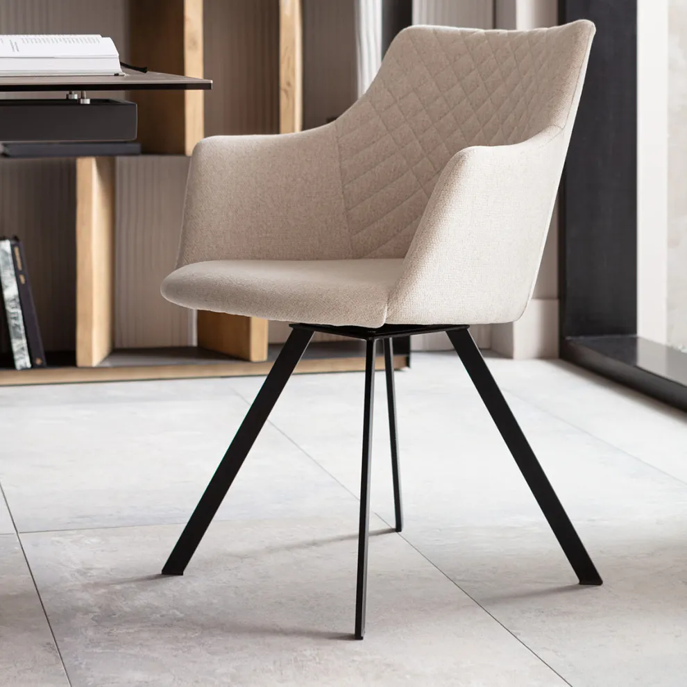 Draaistoel Coco Cream