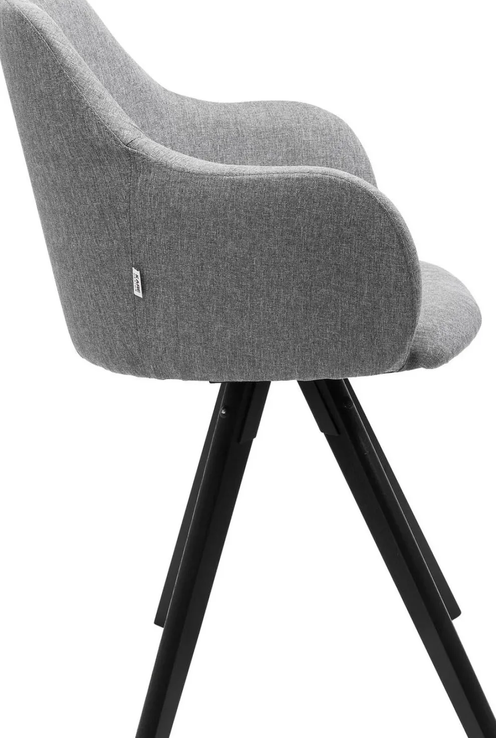 Draaistoel Madame Grijs