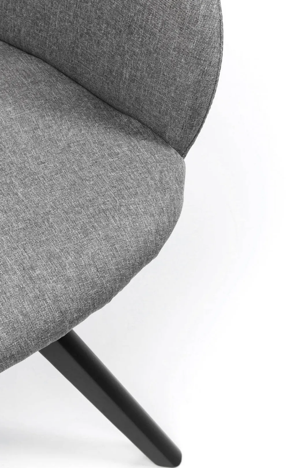 Draaistoel Madame Grijs