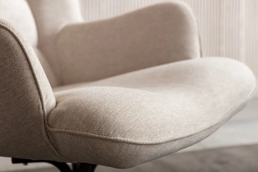 Draaistoel Oscar Cream