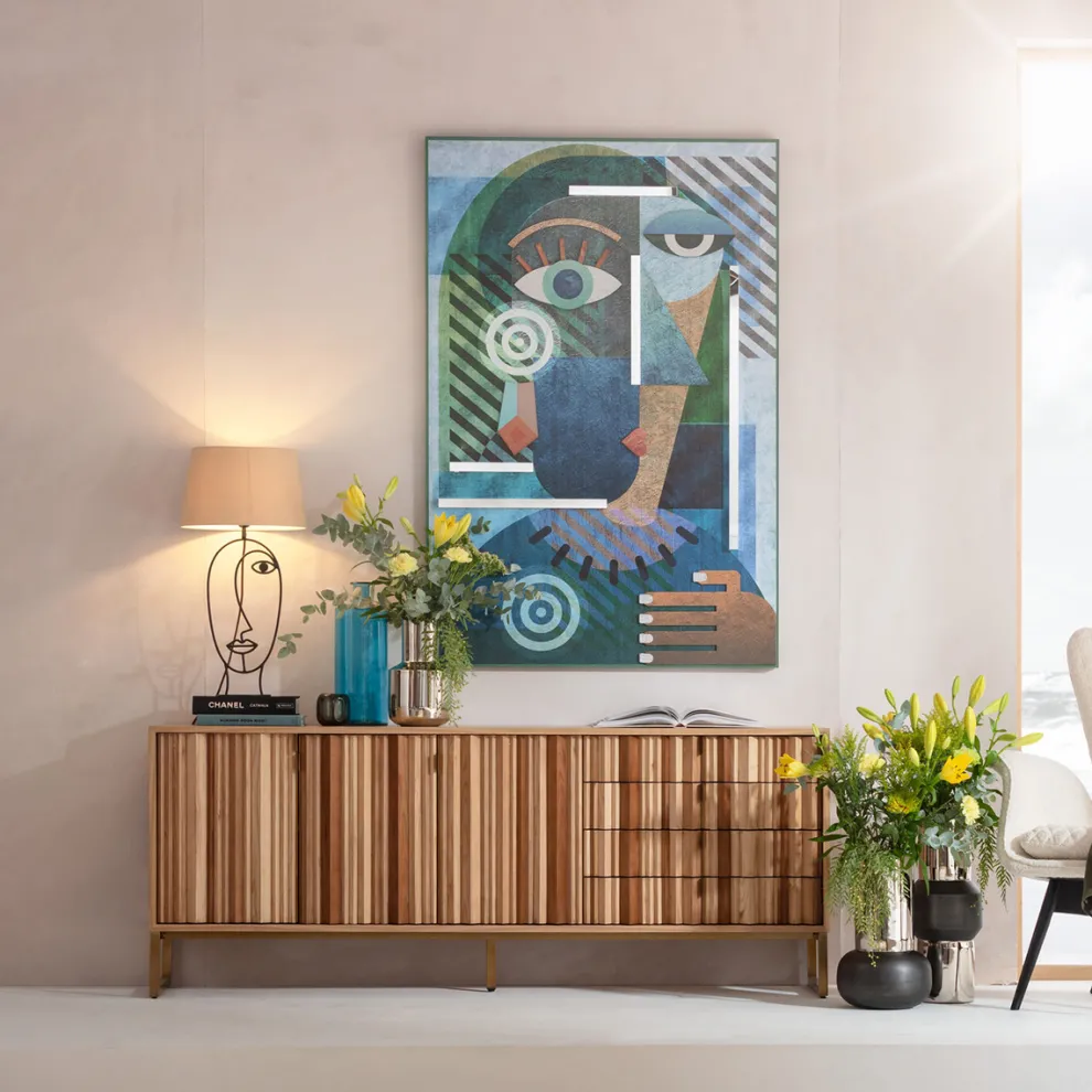 Dressoir Concertina Nature 186x74cm