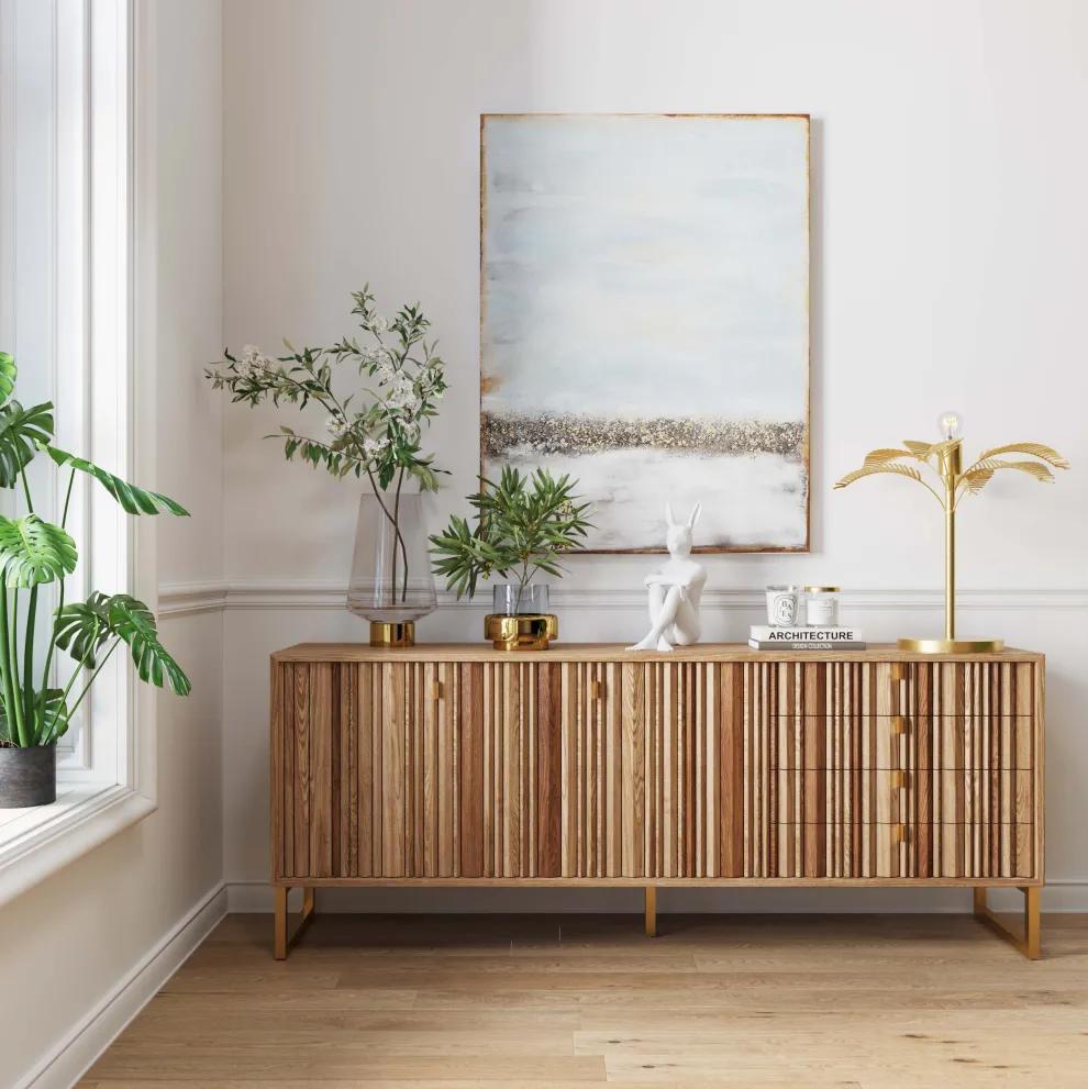 Dressoir Concertina Nature 186x74cm