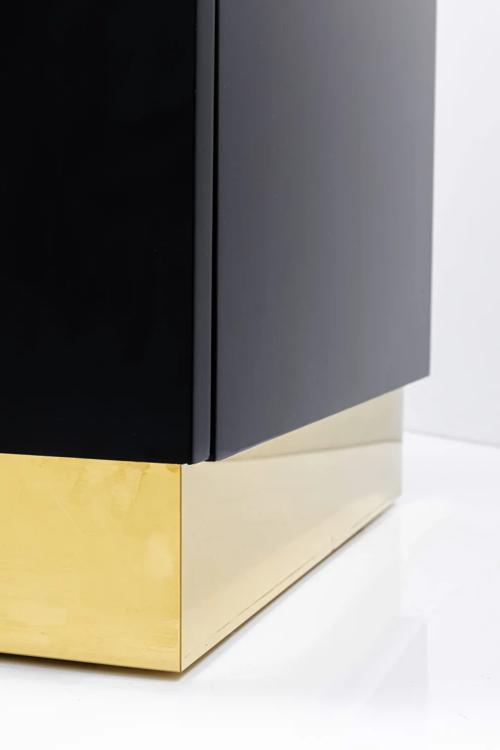 Dressoir Cracked Black Gold 165x80cm