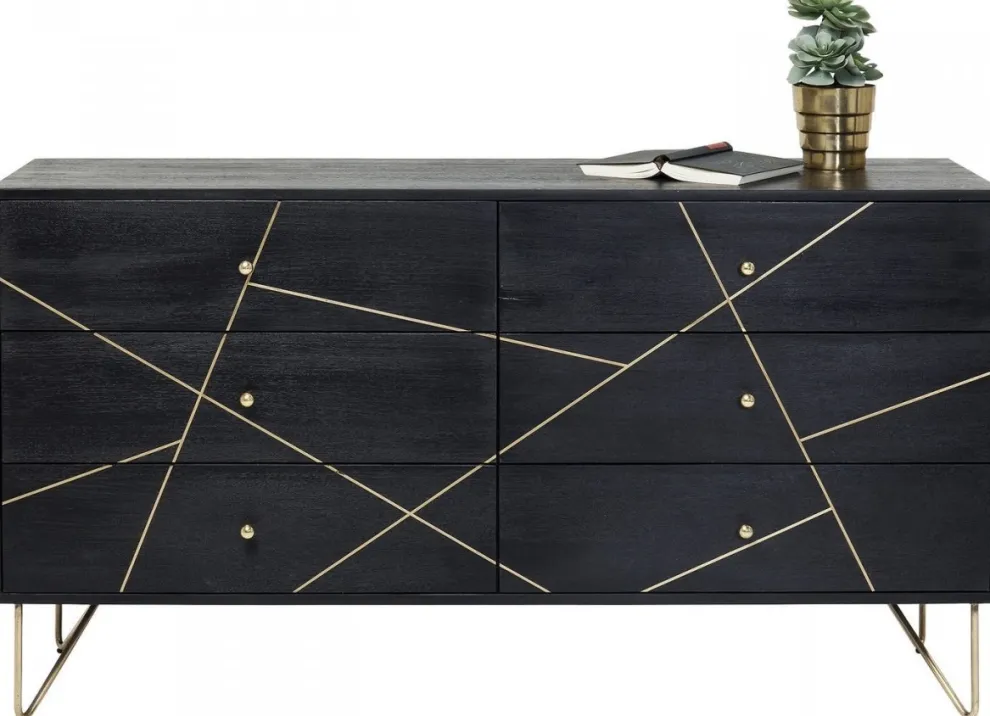 Dressoir Gold Vein