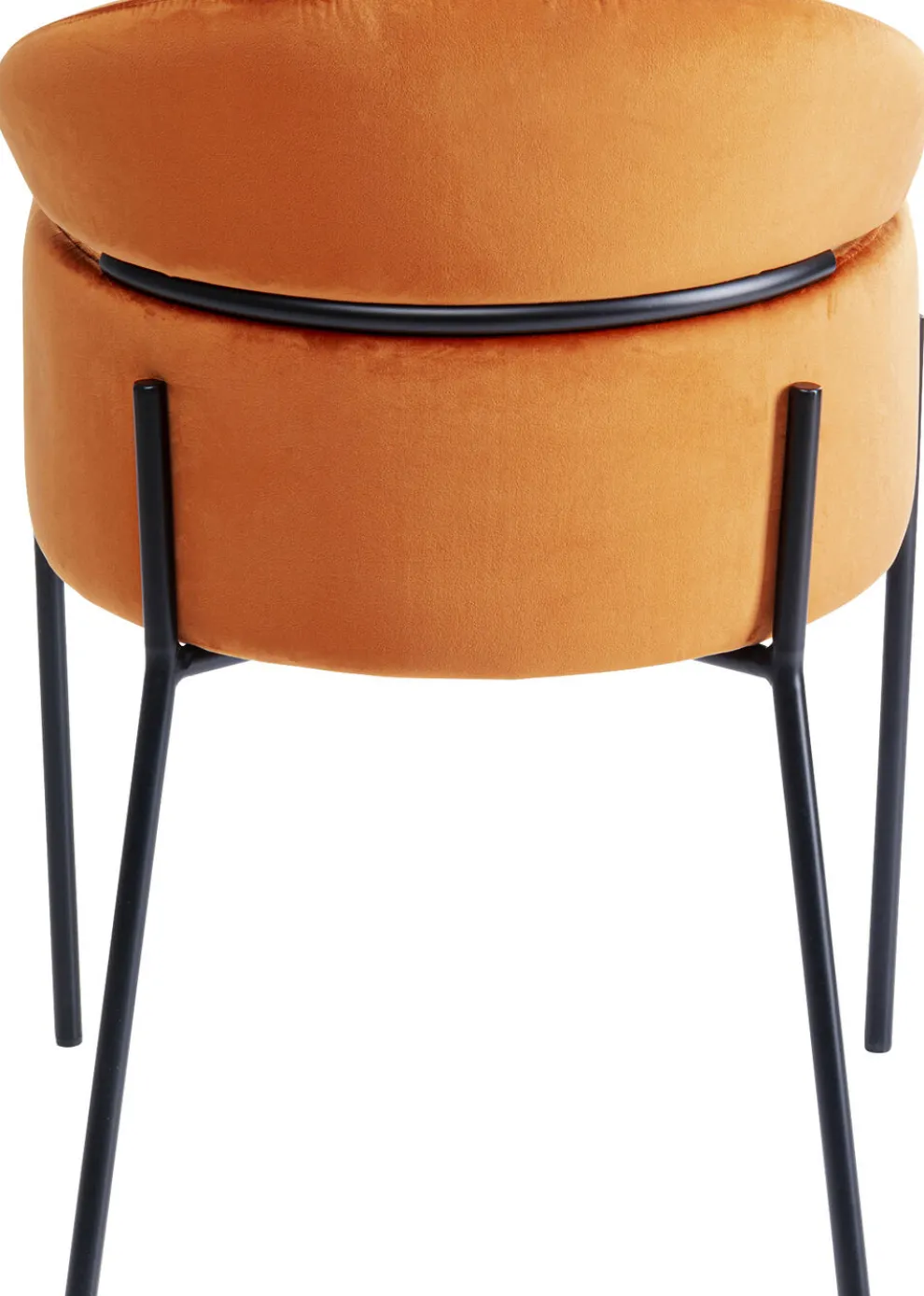 Eetkamerstoel Alexia Fluweel Oranje