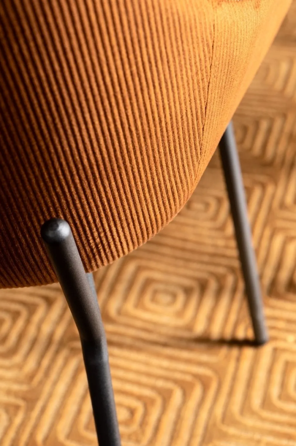 Eetkamerstoel Avignon Oranje