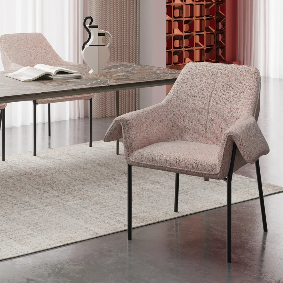 Eetkamerstoel Bess Beige Flitter