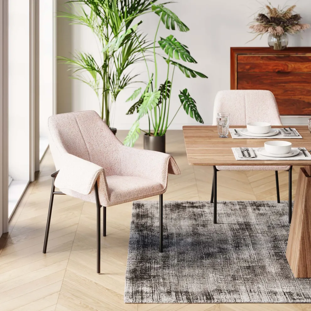 Eetkamerstoel Bess Beige Flitter