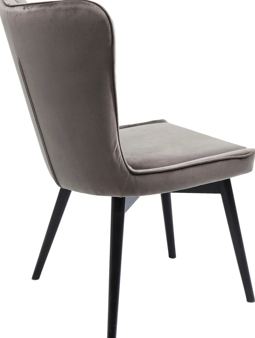 Eetkamerstoel Black Marshall Fluweel Grijs