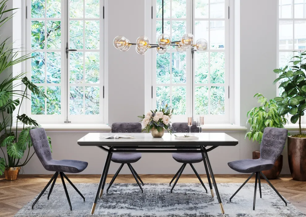 Eetkamerstoel Butterfly Donkergrijs