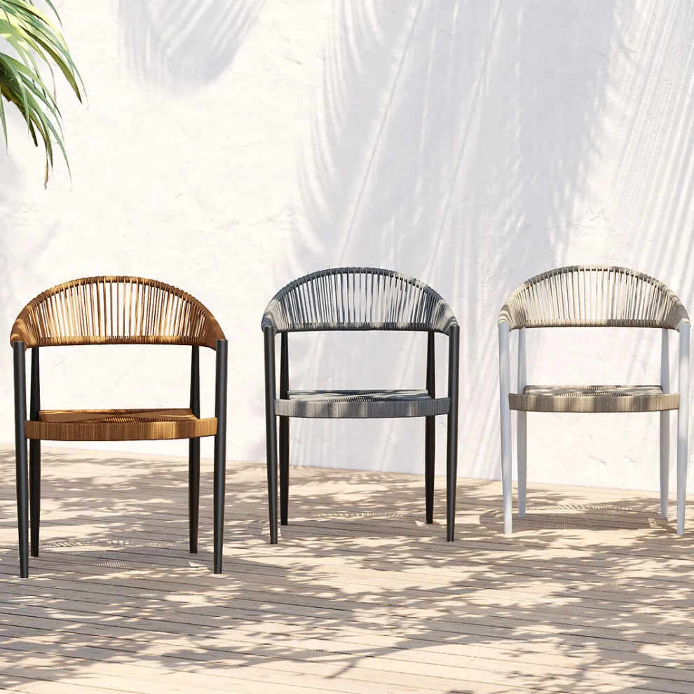 Eetkamerstoel Cala Pi Grey