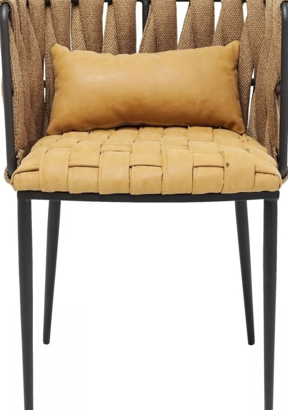 Eetkamerstoel Cheerio Geel Incl. Kussen