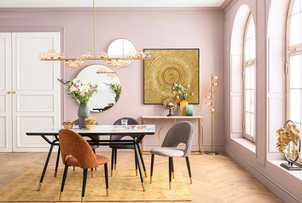 Eetkamerstoel Hudson Blauw