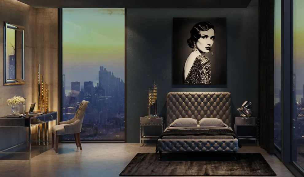 Eetkamerstoel Prince Fluweel Grijs