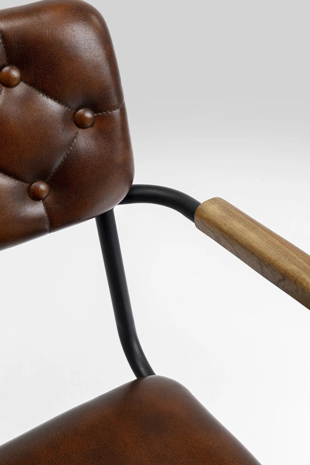 Eetkamerstoel Salsa Leather Brown