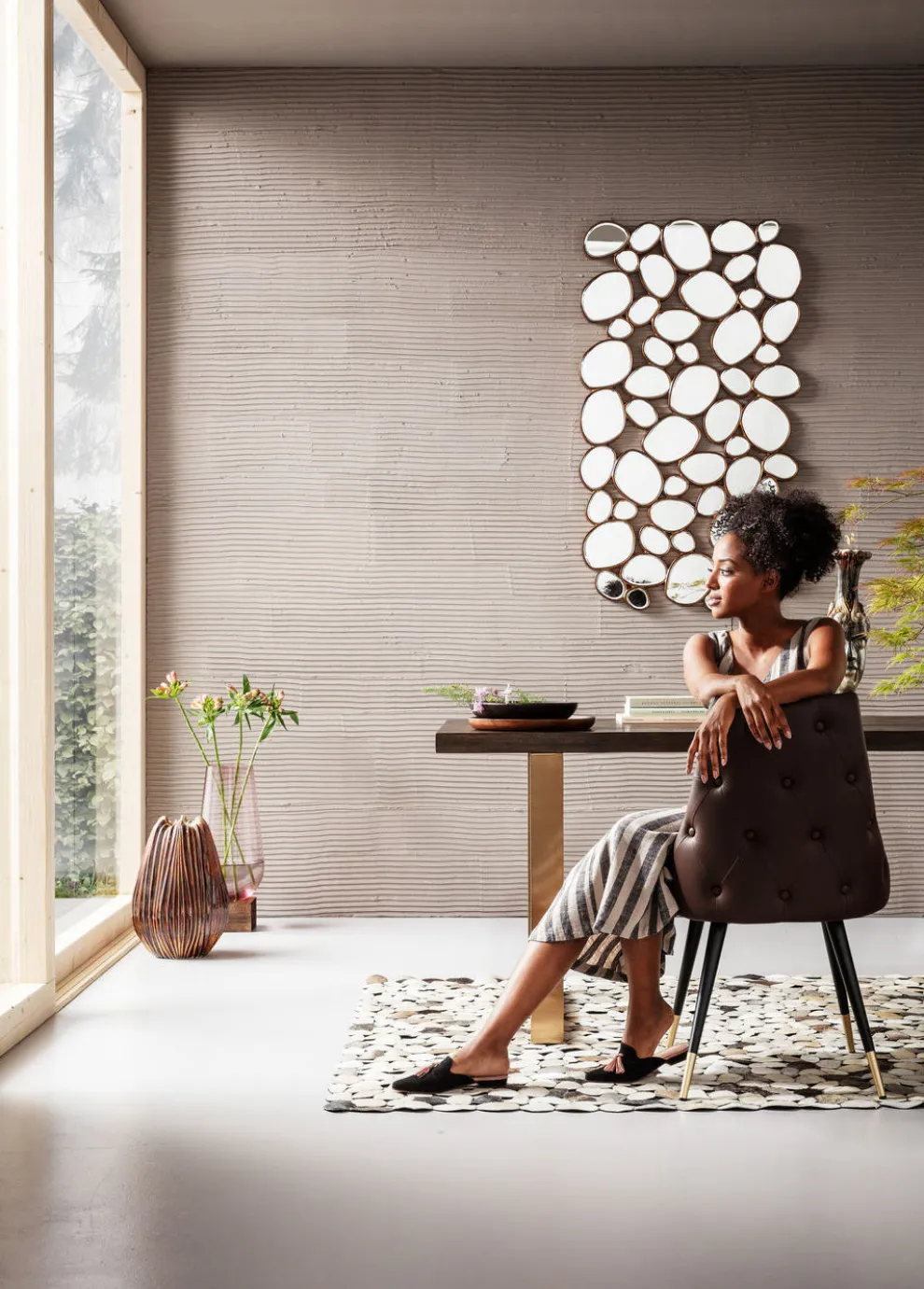 Eetkamerstoel Urban Desire Bruin