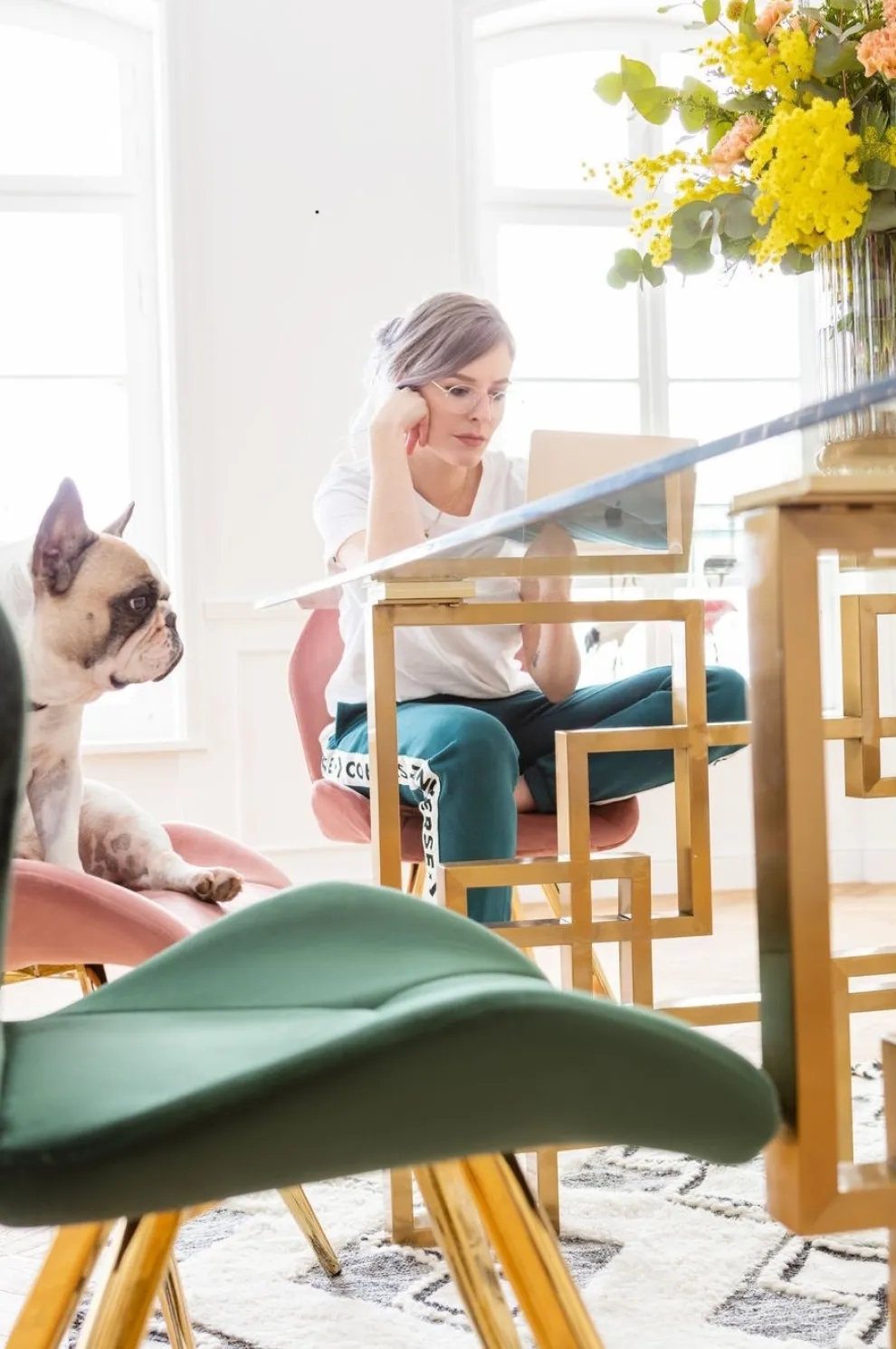 Eetkamerstoel Viva Groen