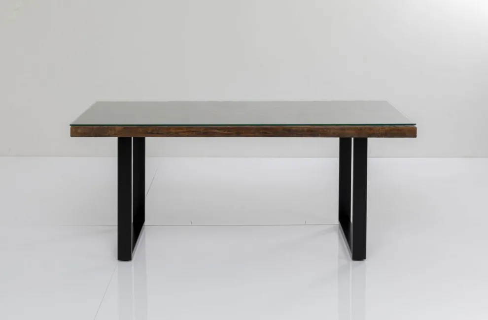 Eettafel Conley Zwart 180x90cm