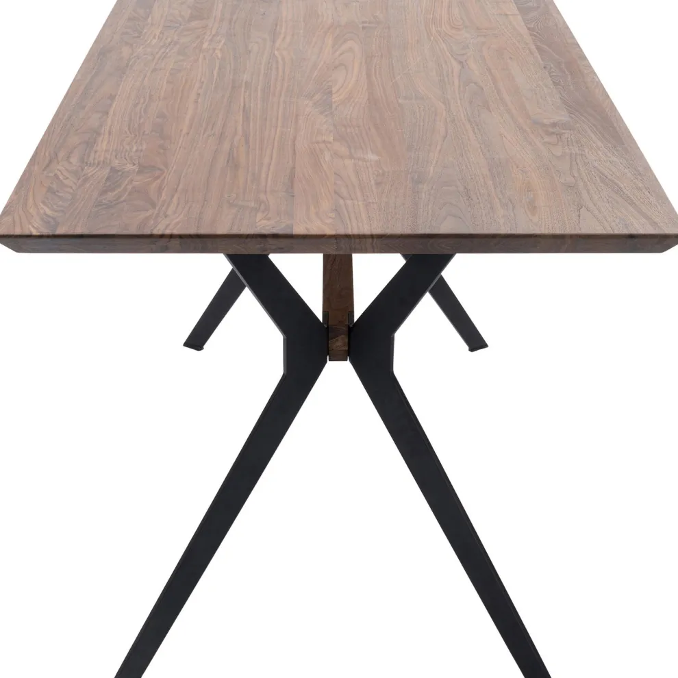 Eettafel Downtown Walnoot 220x100cm