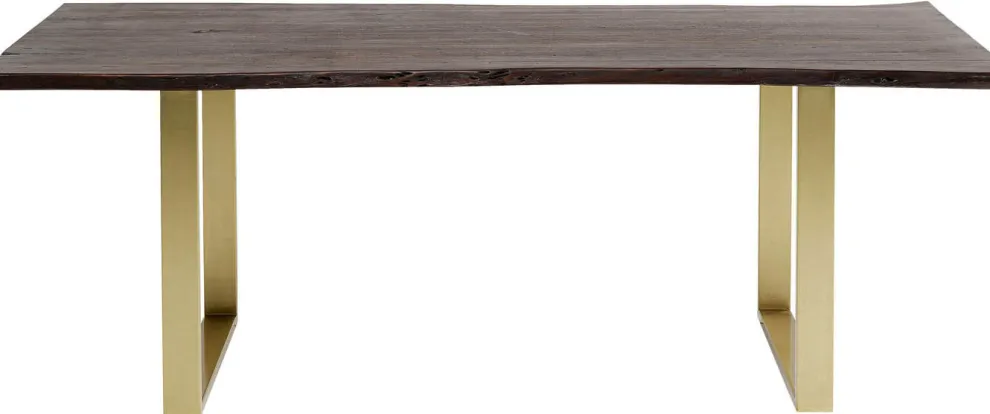 Eettafel Harmony Dark Brass 180x90