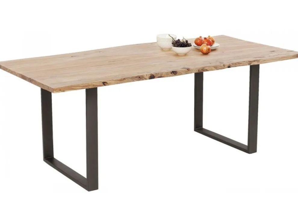 Eettafel Harmony Ruwstaal 160x80cm