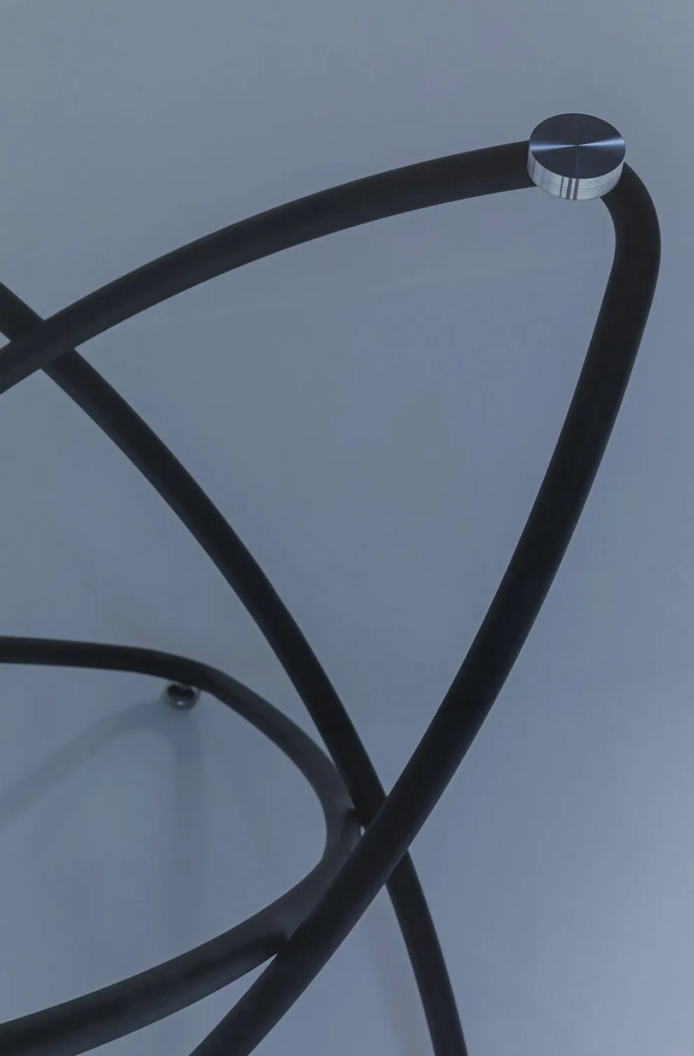 Eettafel Molekular Zwart Ø120cm