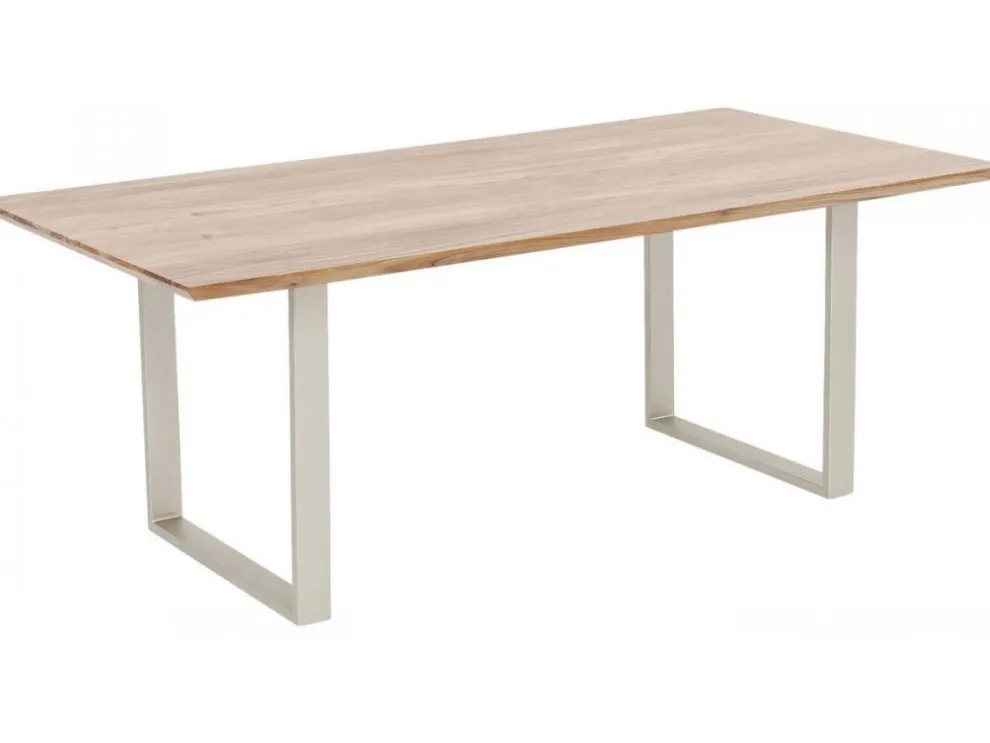 Eettafel Symphony Zilver 200x100cm