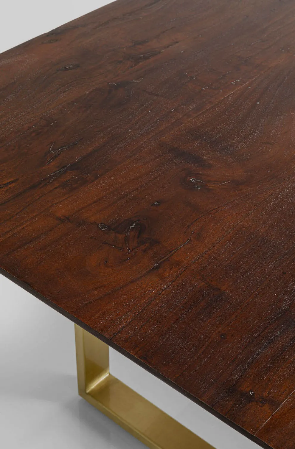 Eettafel Symphony Donker Messing 200x100cm