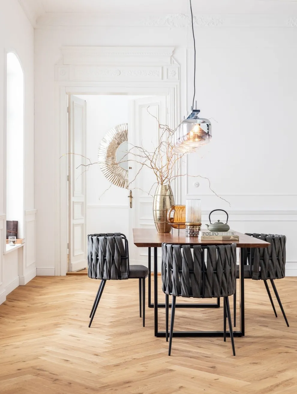 Eettafel Symphony Zwart 160x80cm