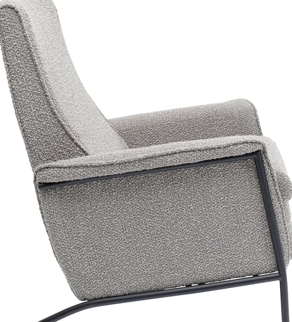 Fauteuil Nicky Grijs