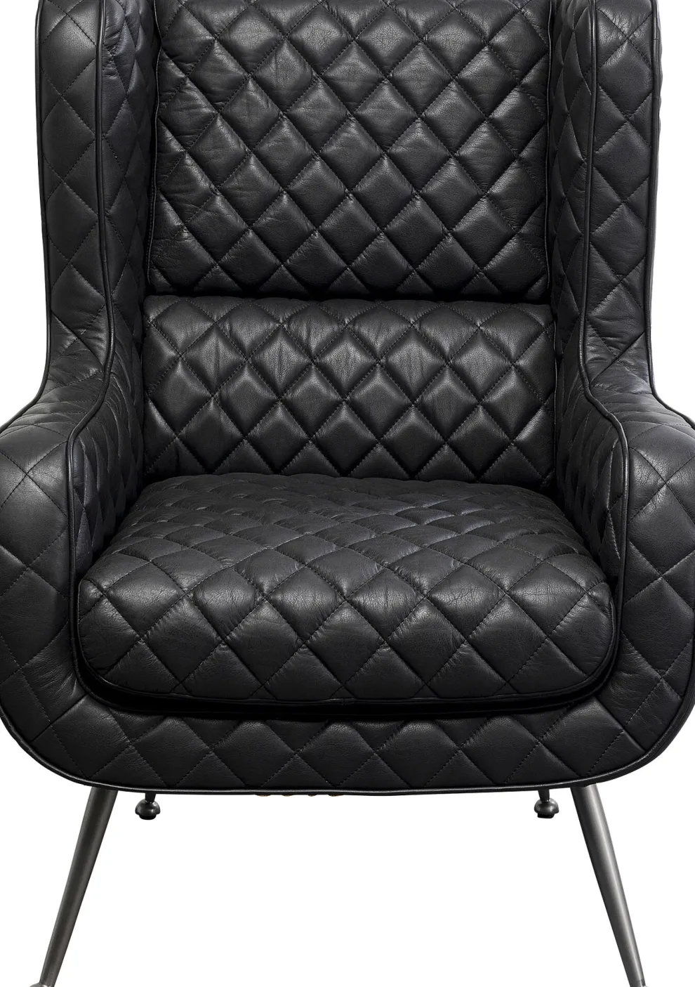 Fauteuil Nonna Smart Leather Black