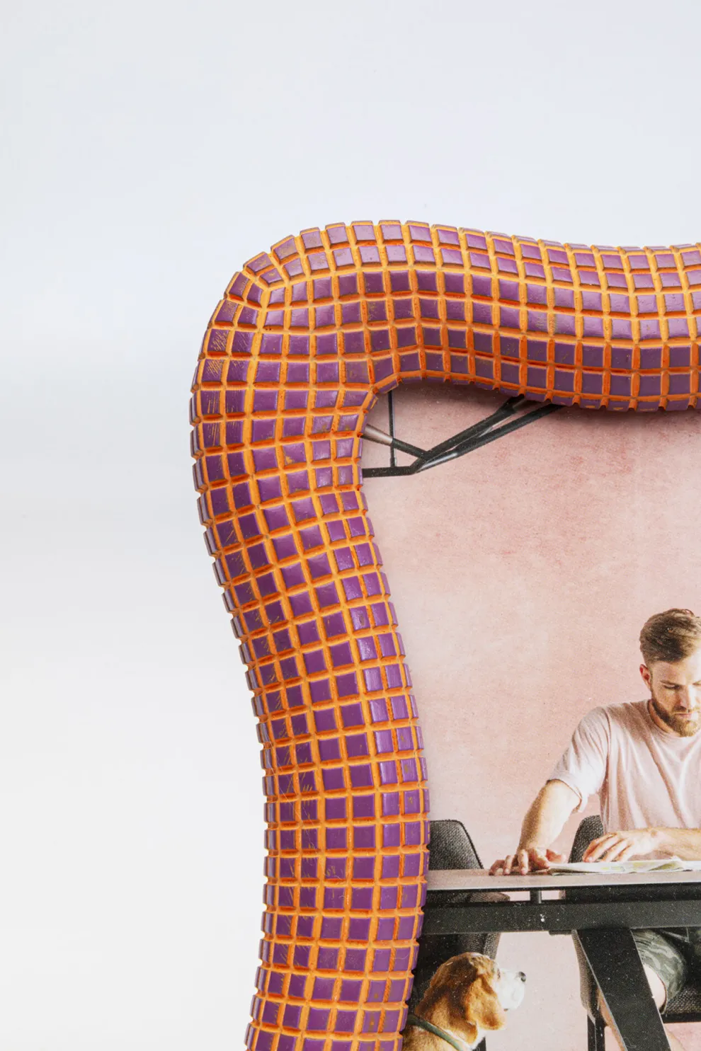 Fotolijst Wavy Oranje 18x23cm